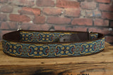 Right On Straps Standard Plus Roskilde Teal Paisley Premium Guitar Strap