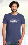 Main Stage Music Tennessee Style Shop T-Shirt Heather Denim Blue Size S-XXL