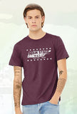 Main Stage Music Tennessee Style Shop T-Shirt Heather Denim Red Size S - XXL