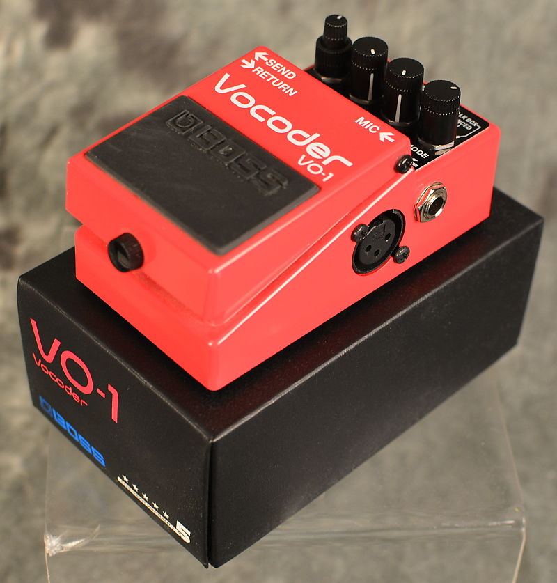 best vocoder pedal Boss VO-1 Vocoder Talk Box – Mainstagemusic