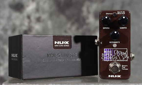 NuX NCH-5 Mini Super Chorus Flanger & Pitch Modulation