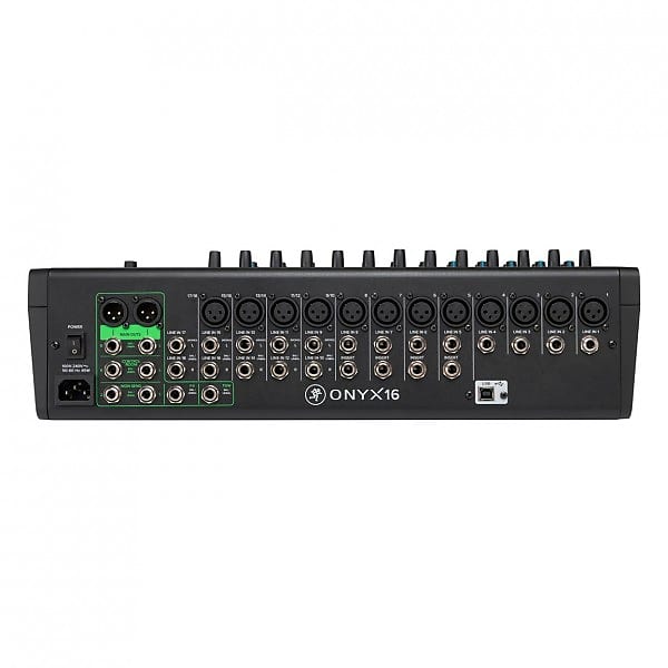 Mackie Onyx 16 Premium Analog USB Mixer Mainstagemusic