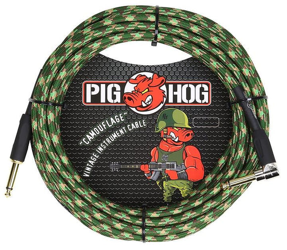 Pig Hog Camouflage Instrument 20ft Right Angle