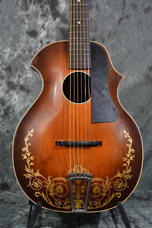 Kay Kraft Venetian Archtop Acoustic Vintage 1930s Sunburst