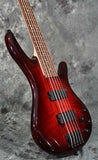 Ibanez GSR205SMCNB Gio 5-String Bass Spalted Maple Charcoal Brown Burst