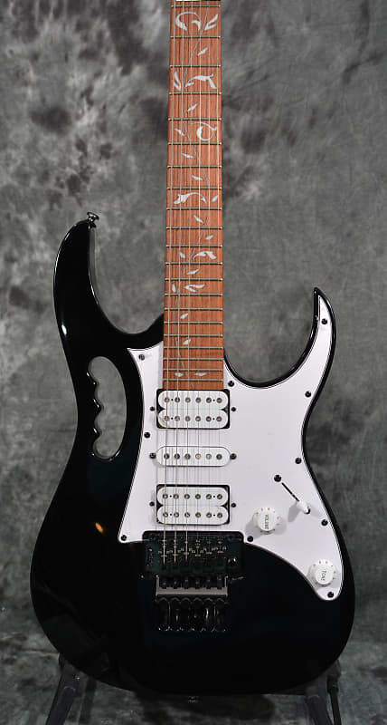 Ibanez Steve Vai Signature Jem Jr Black