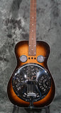 Dobro Model D 60 Squareneck Resonator w Deluxe Factory Hardshell Case 1996 Sunburst