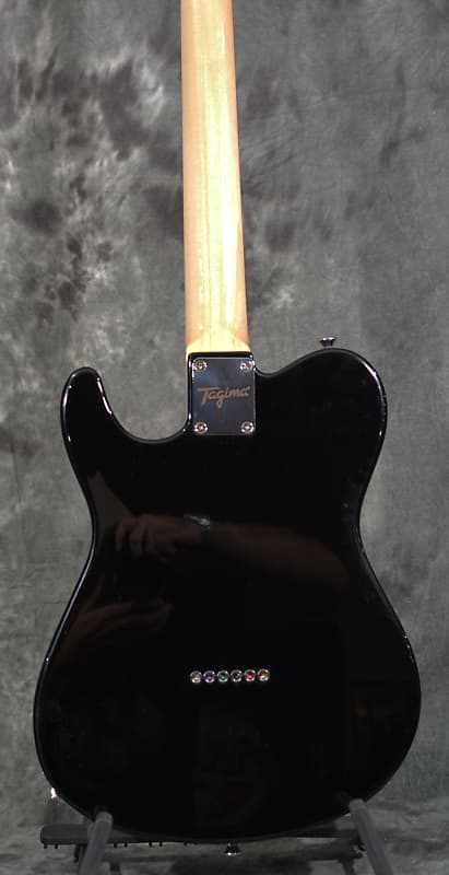 Tagima T-920 Black Gloss Brazil Series Hollowbody Tele