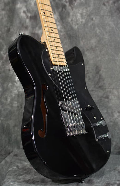 Tagima T-920 Black Gloss Brazil Series Hollowbody Tele