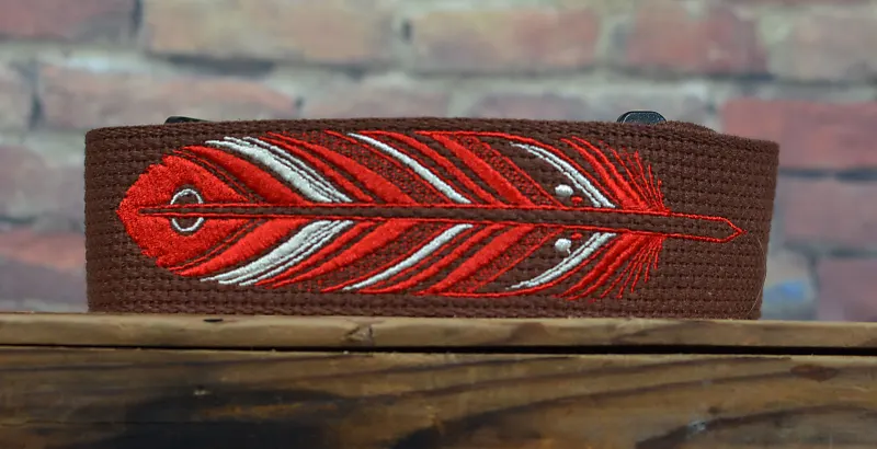 Henry Heller HDH-08 David Hale Feather Embroidery w/ Leather Ends