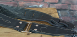 Franklin GSA-BK-NBS Leather & Chrome Guitar Instrument Strap