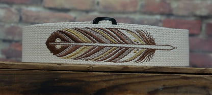 Henry Heller HDH-09 David Hale Feather Embroidery w/ Leather Ends
