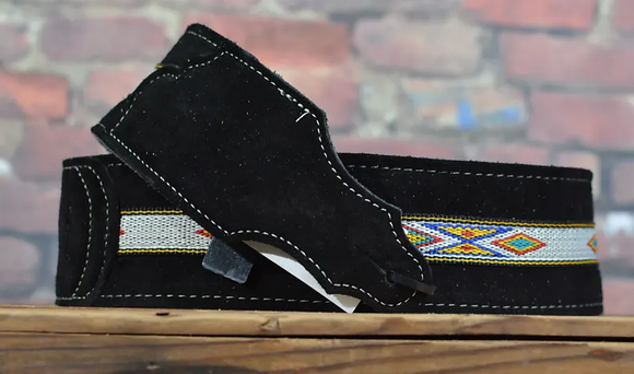 Franklin FSS-BK-SW Southwest Suede Instrument Strap