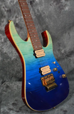 Ibanez RG420HPFM RG Series High Performance Blue Reef Gradation