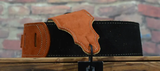 Franklin FSS2-BK-RU 2.5" Sedona Suede w/ Rust End Tabs