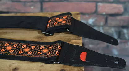 Right On Straps Glastonbury II Black Standard Plus