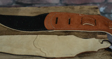 Franklin FSS2-BK-RU 2.5" Sedona Suede w/ Rust End Tabs