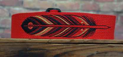 Henry Heller HDH-10 David Hale Feather Embroidery w/ Leather Ends