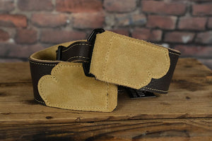 Franklin BJ-CH Bluegrass Banjo Series Premium Glove Leather Strap Chocolate