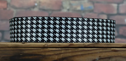 Levy's MSSHN8-BLK Houndstooth Icon Guitar Strap