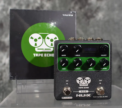 NuX Verdugo Series NDD-7 Deluxe Space Tape Echo Pedal – Mainstagemusic NuX Verdugo Series NDD-7 Deluxe Space Tape Echo Pedal – Mainstagemusic