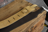 Franklin 3B-H-BR 2.5" Purist Series Leather Premium Guitar Strap Honey