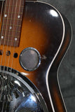 Dobro Model D 60 Squareneck Resonator w Deluxe Factory Hardshell Case 1996 Sunburst