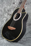 Ovation CC74 Celebrity Series Acoustic Electric Cutaway Bass Vintage 90s Black Gloss