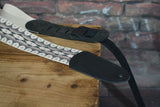 Henry Heller HDHCP-02 2" Cotton Printed Design Leather Ends