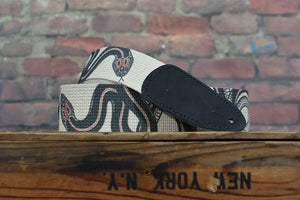 Henry Heller HDHCP-C4 2" Cotton Printed Design Leather Ends