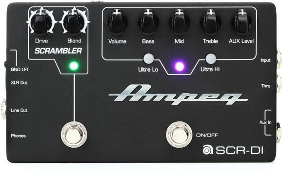 Ampeg SCR-DI Bass DI with Scrambler Overdrive
