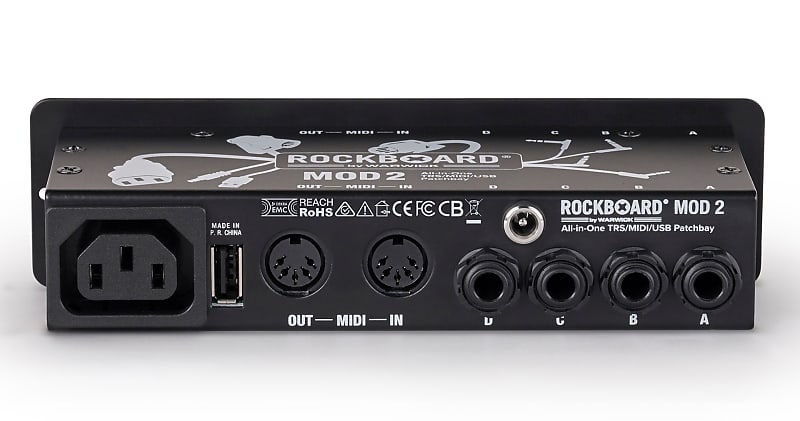 Rockboard MOD 2 V2 All-in-One Trs MIDI & USB Patchbay