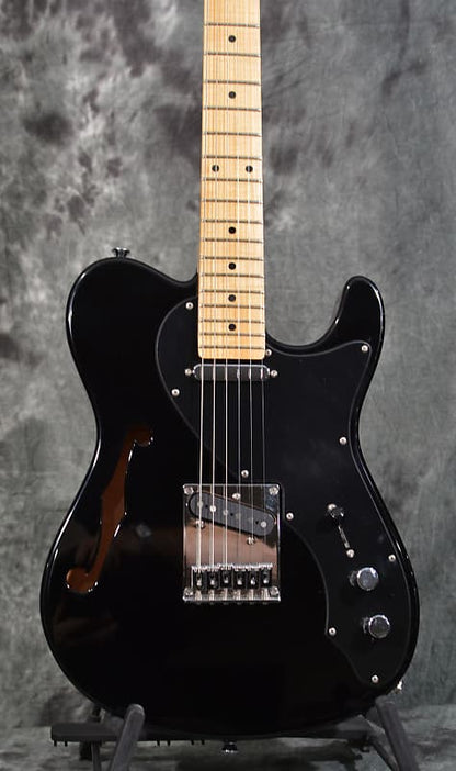 Tagima T-920 Black Gloss Brazil Series Hollowbody Tele