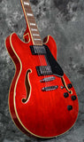 Ibanez AS73TCD Artcore Semi-Hollow Electric in Transparent Cherry