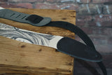 Henry Heller HDHCP-03 2" Cotton Printed Design Leather Ends