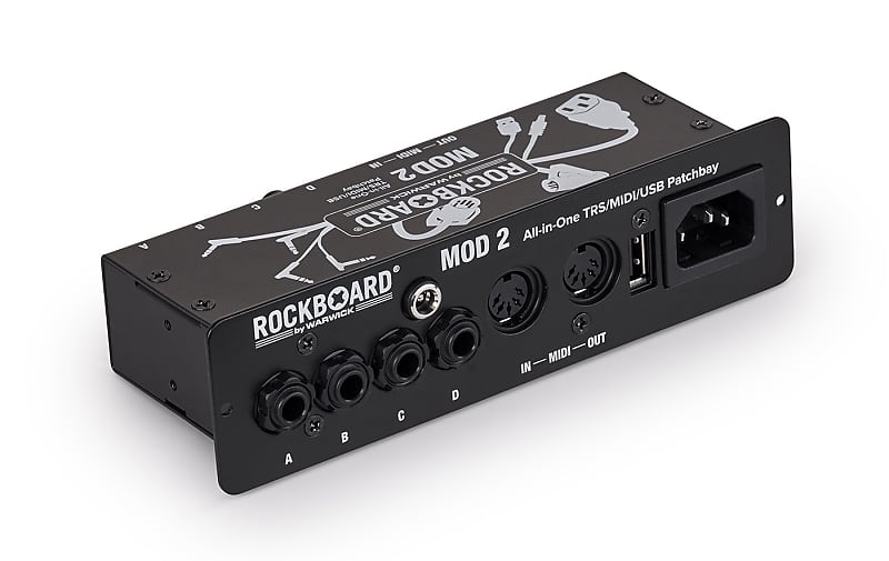 Rockboard MOD 2 V2 All-in-One Trs MIDI & USB Patchbay