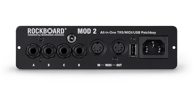 Rockboard MOD 2 V2 All-in-One Trs MIDI & USB Patchbay