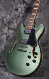 Ibanez AS73 OLM Artcore Semi-Hollow Olive Green
